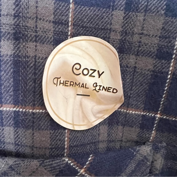 The "Sierra Lined Flannel" by Nomad NWT Thermal Lined Sturdy Flannel Button Up M - Picture 6 of 11